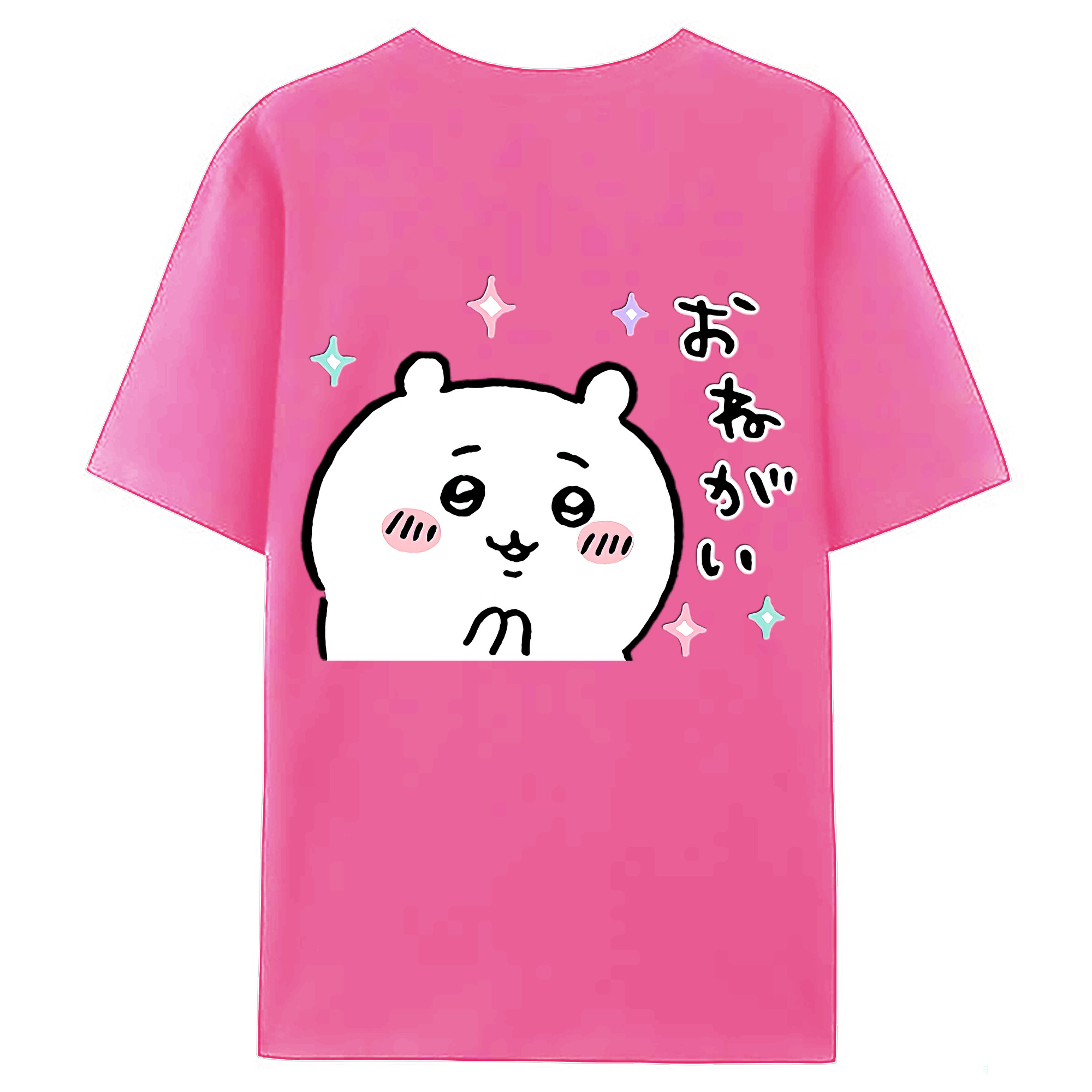 （画像用） ちいかわ ちいかわ Chii-kawa chiikawa レディース半袖Tシャツ(バックプリント)